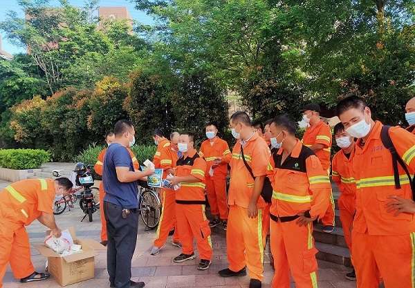 炎炎夏日，情系一线——夏季高温“送清凉”活动